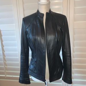 G.I.L.I. Black Leather Jacket